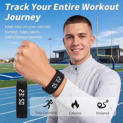 Mazrora™ MoveBand – Minimalist Activity Tracker